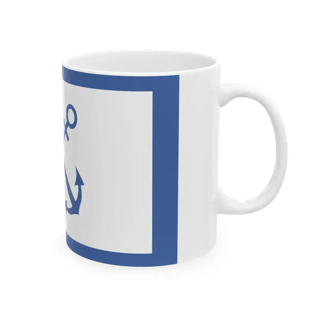 Bandera de Prefectura Naval Argentina (Argentina) White Coffee Mug - Go Mug Yourself