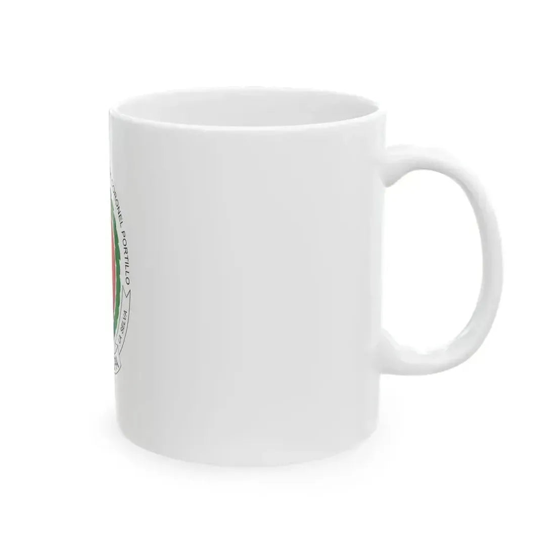Bandera de Pucallpa (Peru) White Coffee Mug - Go Mug Yourself