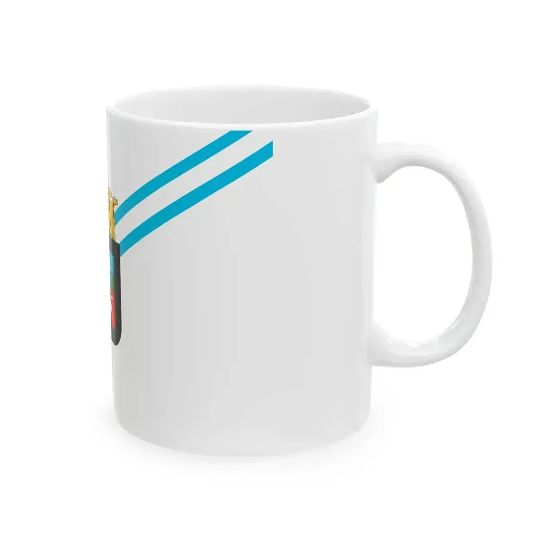 Bandera de Puerto Cortes (Honduras) White Coffee Mug - Go Mug Yourself