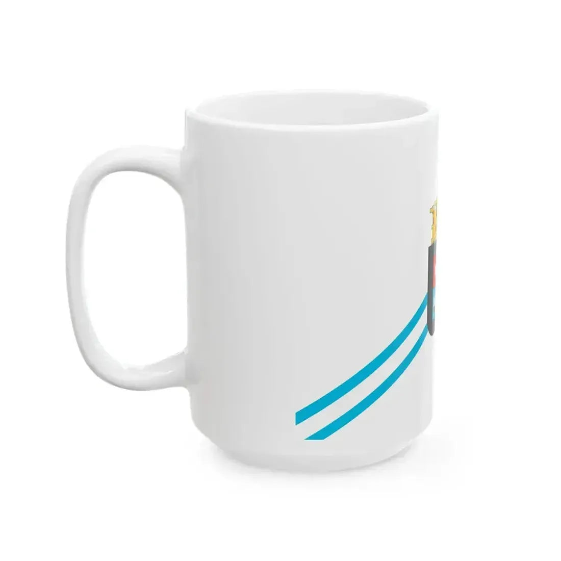 Bandera de Puerto Cortes (Honduras) White Coffee Mug - Go Mug Yourself