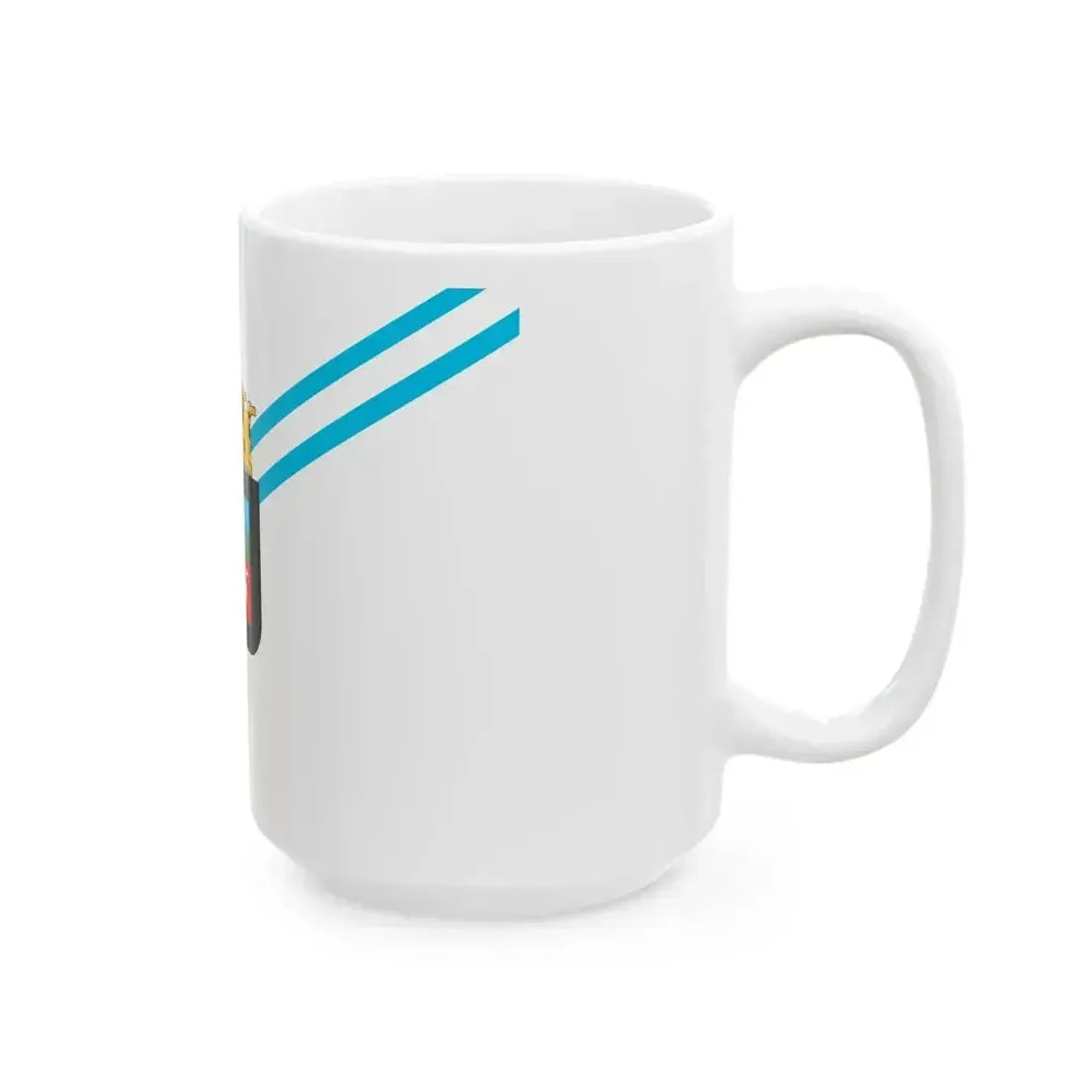 Bandera de Puerto Cortes (Honduras) White Coffee Mug - Go Mug Yourself