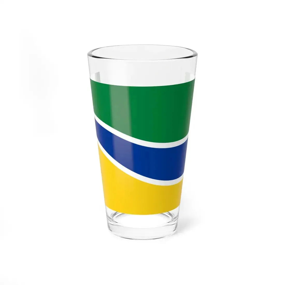 Bandera de Puyo (Ecuador) Pint Glass 16oz 16oz - Go Mug Yourself