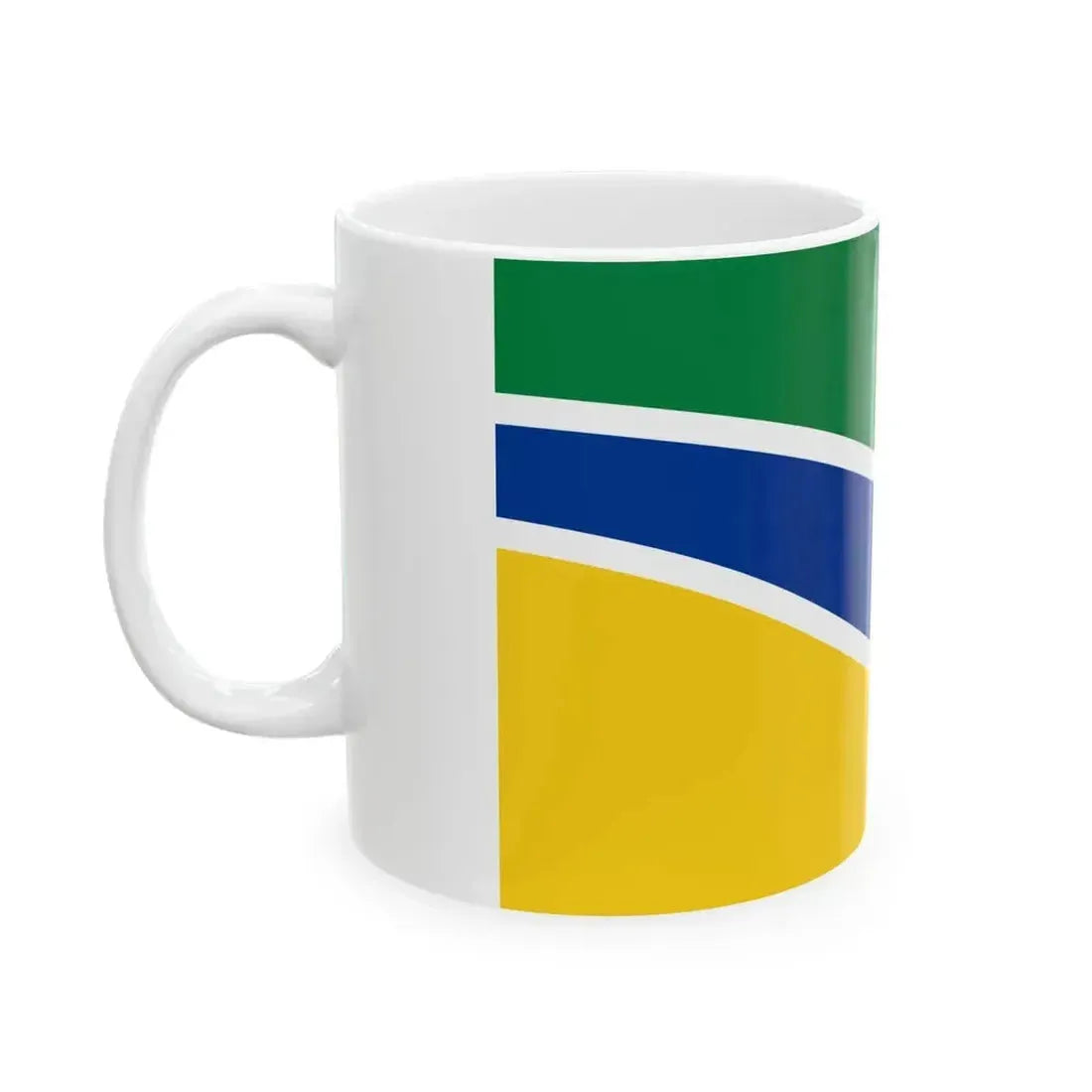Bandera de Puyo (Ecuador) White Coffee Mug - Go Mug Yourself