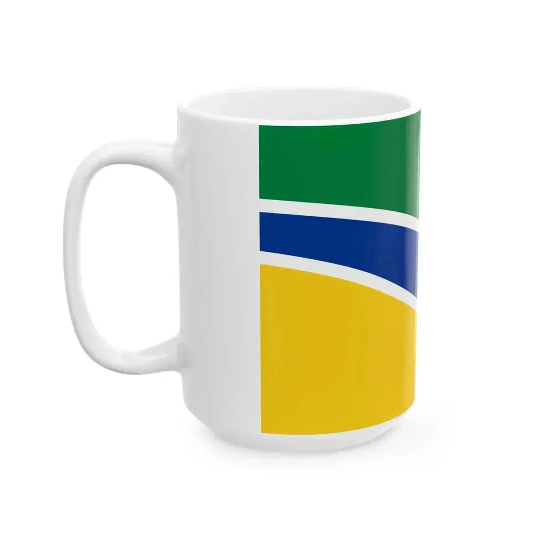 Bandera de Puyo (Ecuador) White Coffee Mug - Go Mug Yourself