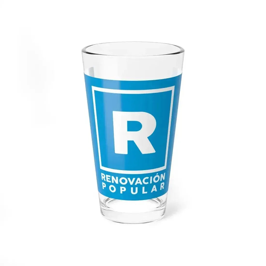 Bandera de Renovacion Popular (Peru) Pint Glass 16oz 16oz - Go Mug Yourself
