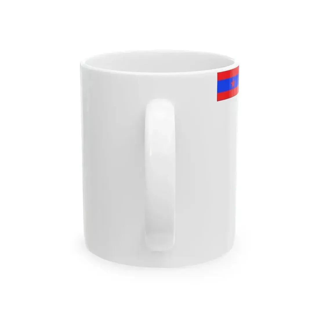 Bandera de Rizgari kurds dIrak (Iraq) White Coffee Mug - Go Mug Yourself