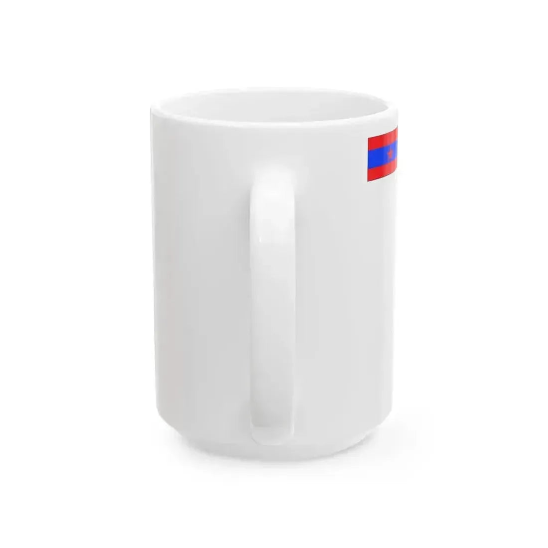 Bandera de Rizgari kurds dIrak (Iraq) White Coffee Mug - Go Mug Yourself