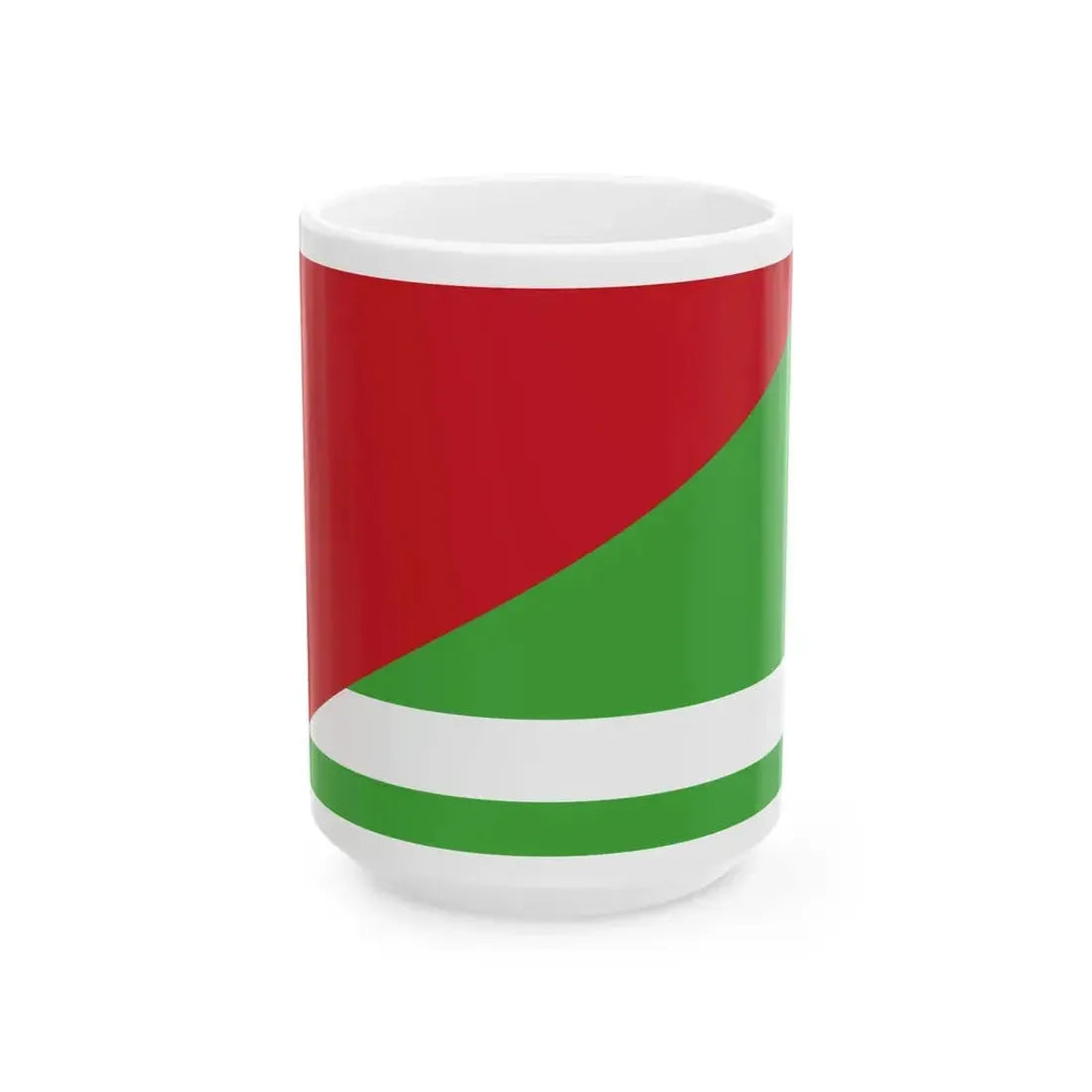 Bandera de Romang Santa Fe (Argentina) White Coffee Mug 15oz - Go Mug Yourself