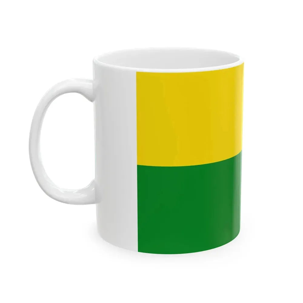 Bandera de San Carlos Costa Rica (Costa Rica) White Coffee Mug - Go Mug Yourself