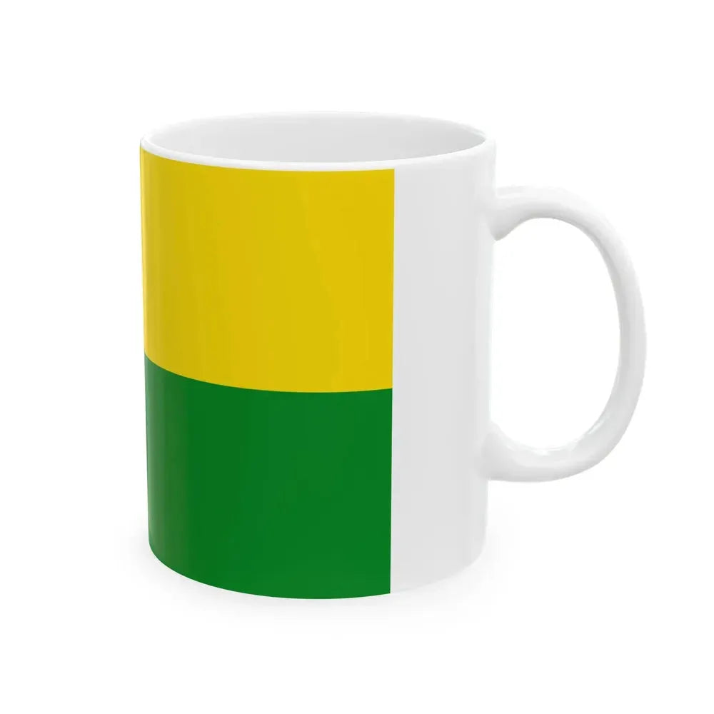 Bandera de San Carlos Costa Rica (Costa Rica) White Coffee Mug - Go Mug Yourself