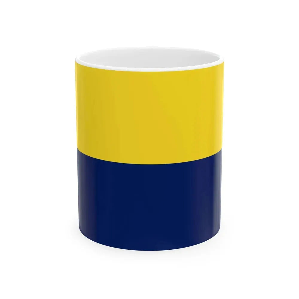 Bandera de San Isidro Costa Rica (Costa Rica) White Coffee Mug 11oz - Go Mug Yourself