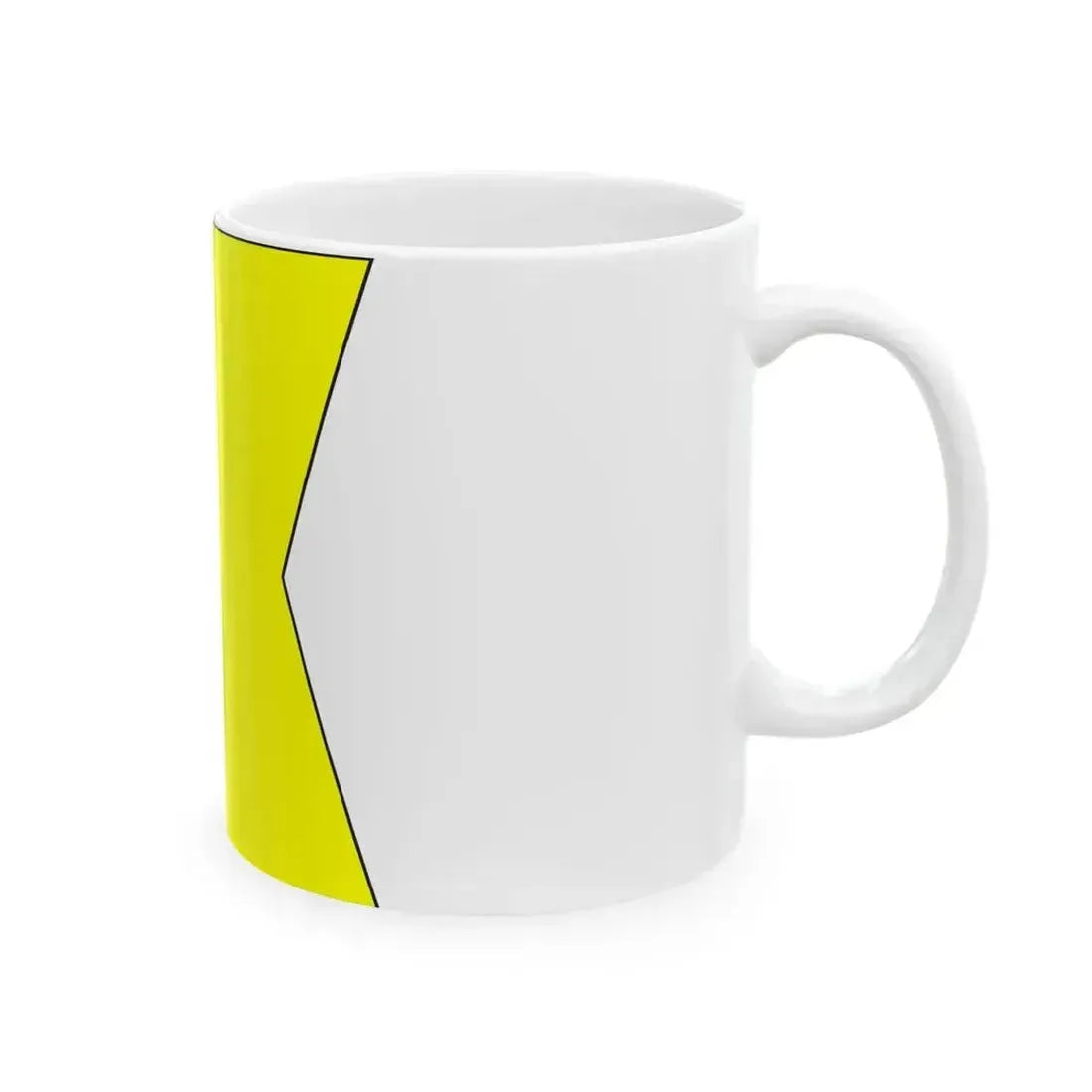 Bandera de San Juan de los Remedios 1845 (Cuba) White Coffee Mug - Go Mug Yourself