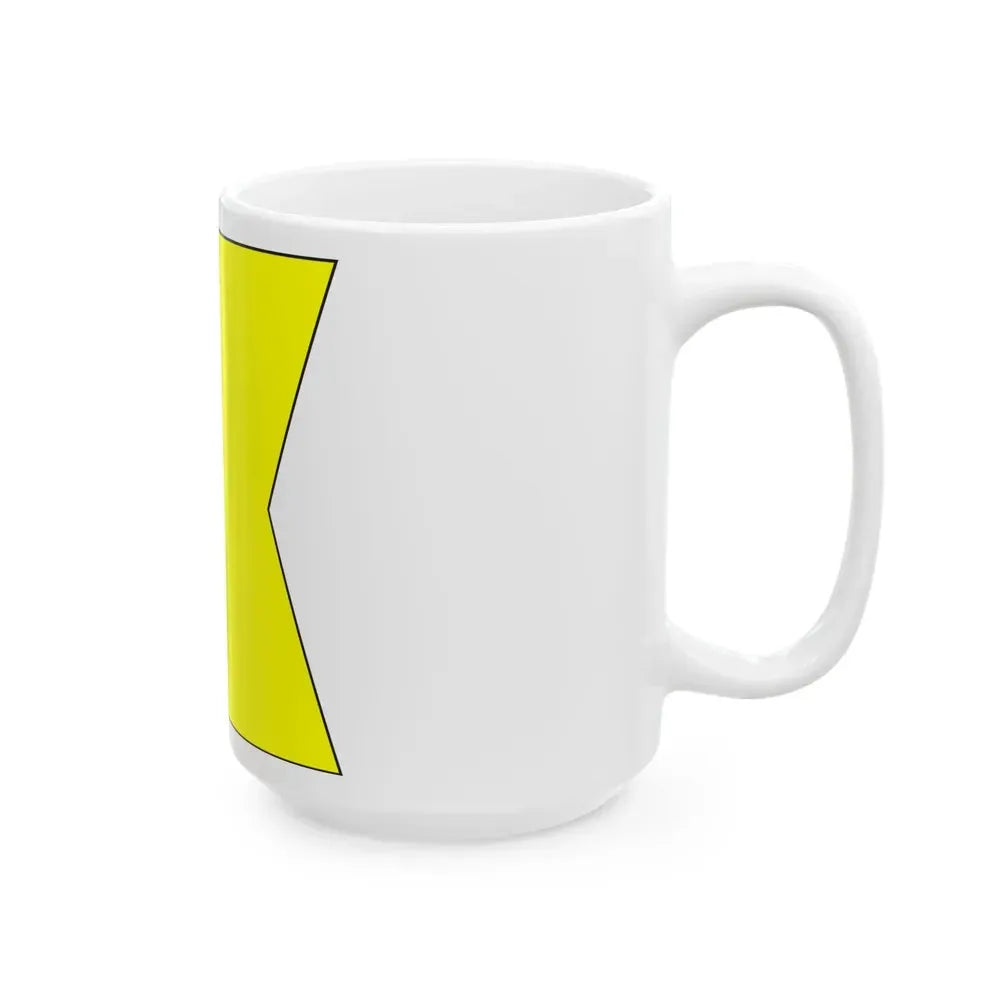 Bandera de San Juan de los Remedios 1845 (Cuba) White Coffee Mug - Go Mug Yourself