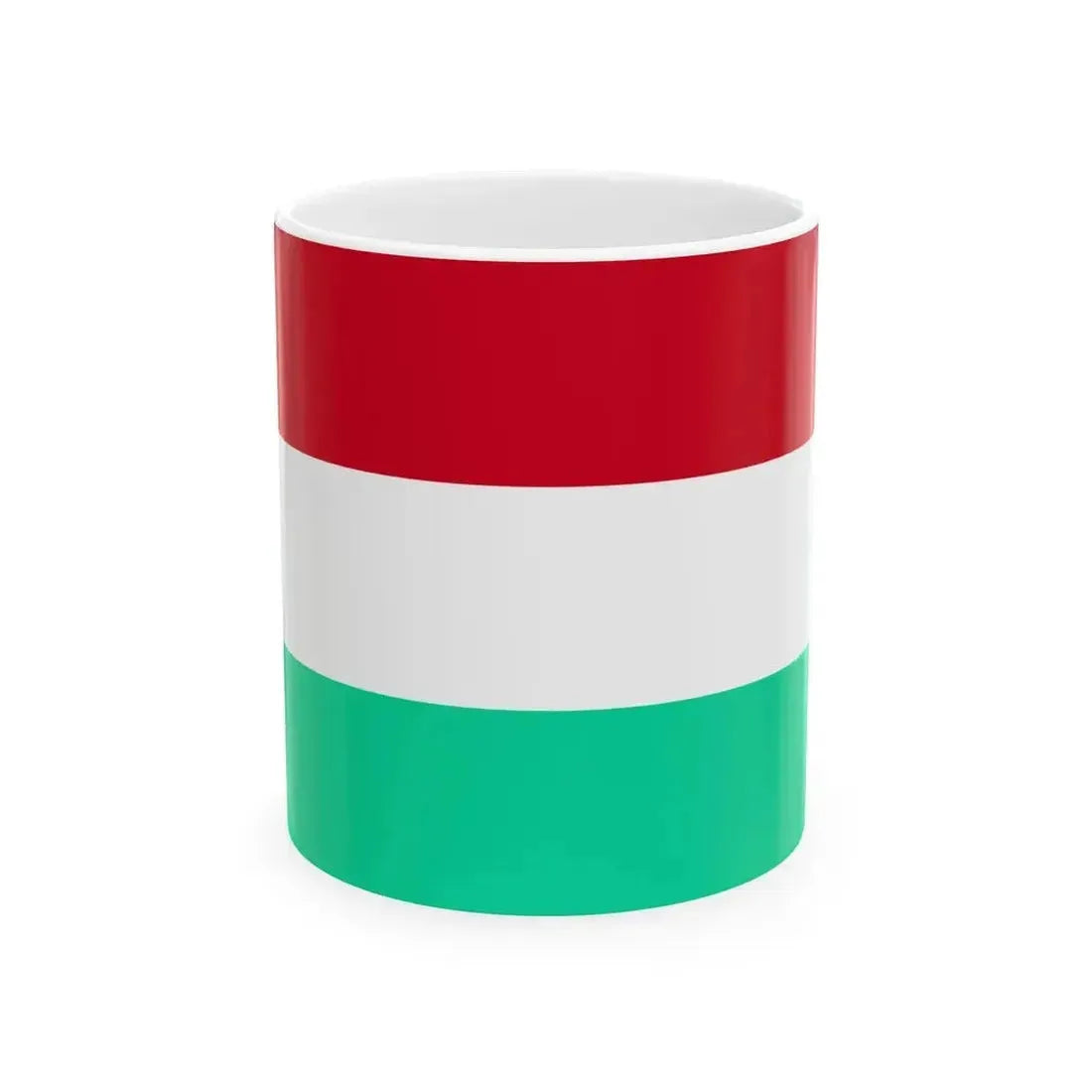 Bandera de San Rafael Costa Rica (Costa Rica) White Coffee Mug 11oz - Go Mug Yourself