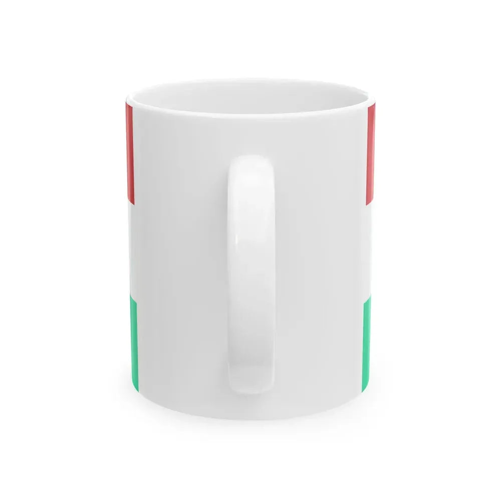 Bandera de San Rafael Costa Rica (Costa Rica) White Coffee Mug - Go Mug Yourself