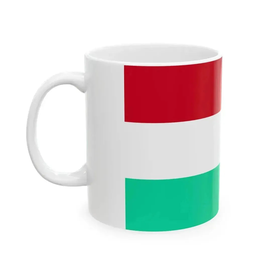 Bandera de San Rafael Costa Rica (Costa Rica) White Coffee Mug - Go Mug Yourself