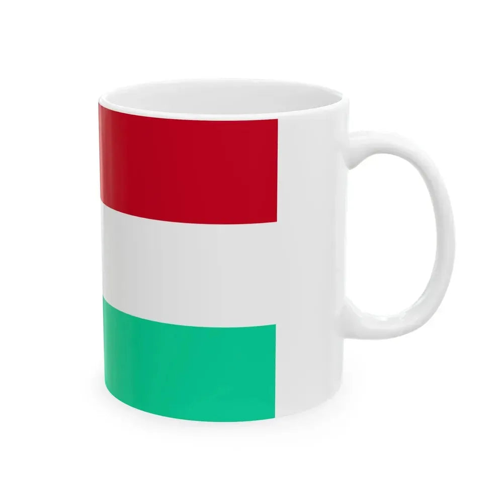 Bandera de San Rafael Costa Rica (Costa Rica) White Coffee Mug - Go Mug Yourself