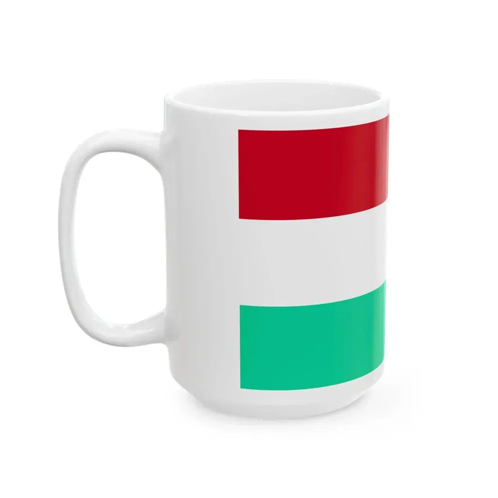 Bandera de San Rafael Costa Rica (Costa Rica) White Coffee Mug - Go Mug Yourself