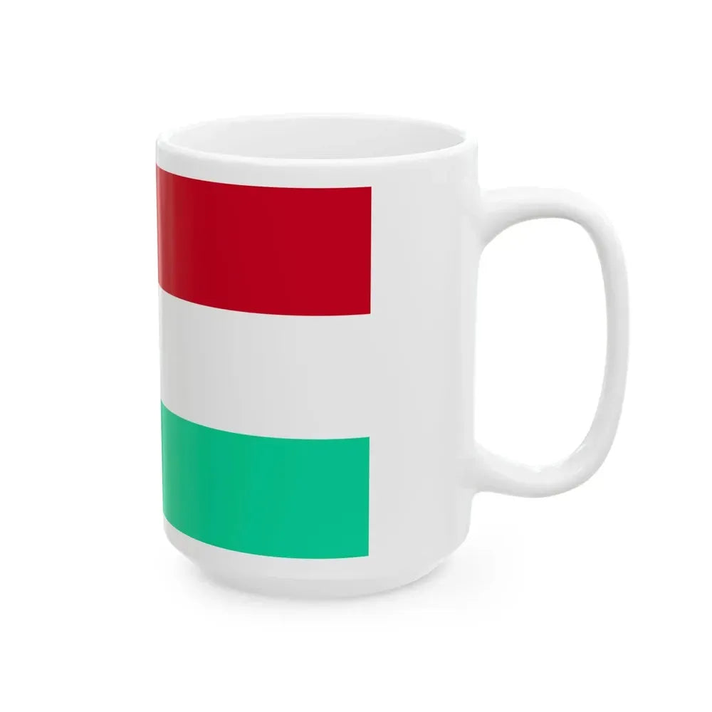 Bandera de San Rafael Costa Rica (Costa Rica) White Coffee Mug - Go Mug Yourself