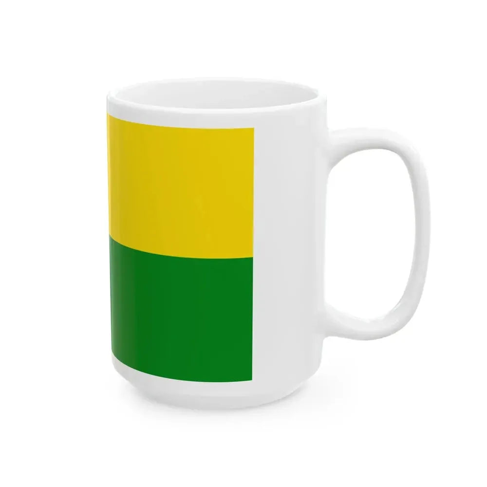 Bandera de Santa Cruz Costa Rica (Costa Rica) White Coffee Mug - Go Mug Yourself