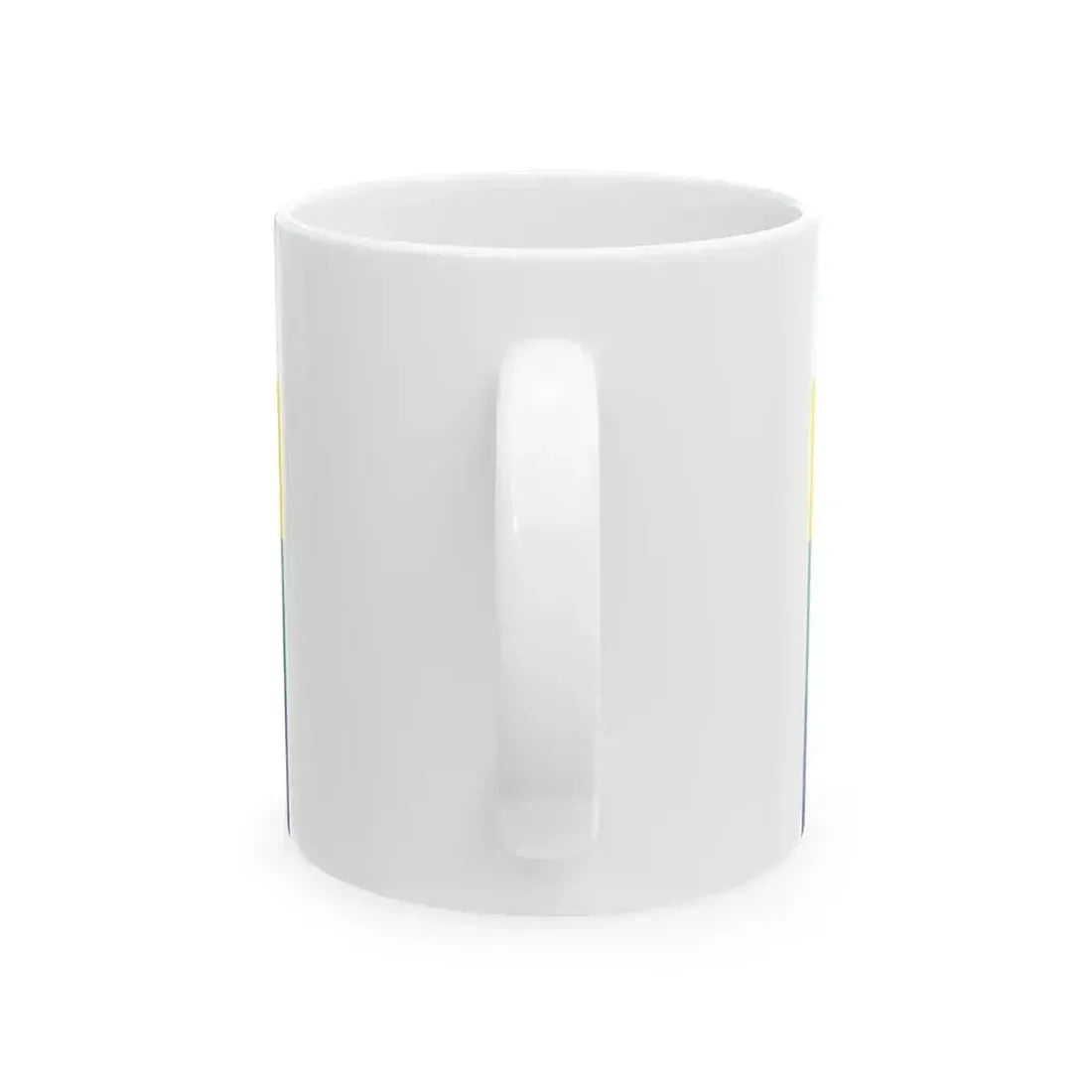 Bandera de Santa Cruz (Ecuador) White Coffee Mug - Go Mug Yourself