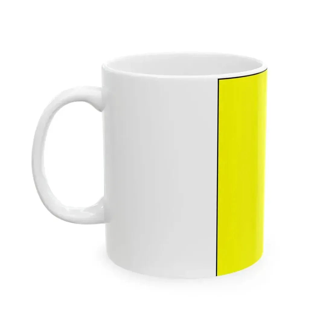Bandera de Santiago de Cuba 1845 (Cuba) White Coffee Mug - Go Mug Yourself