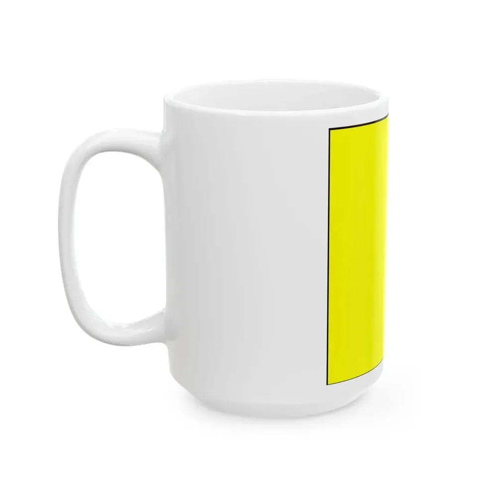 Bandera de Santiago de Cuba 1845 (Cuba) White Coffee Mug - Go Mug Yourself