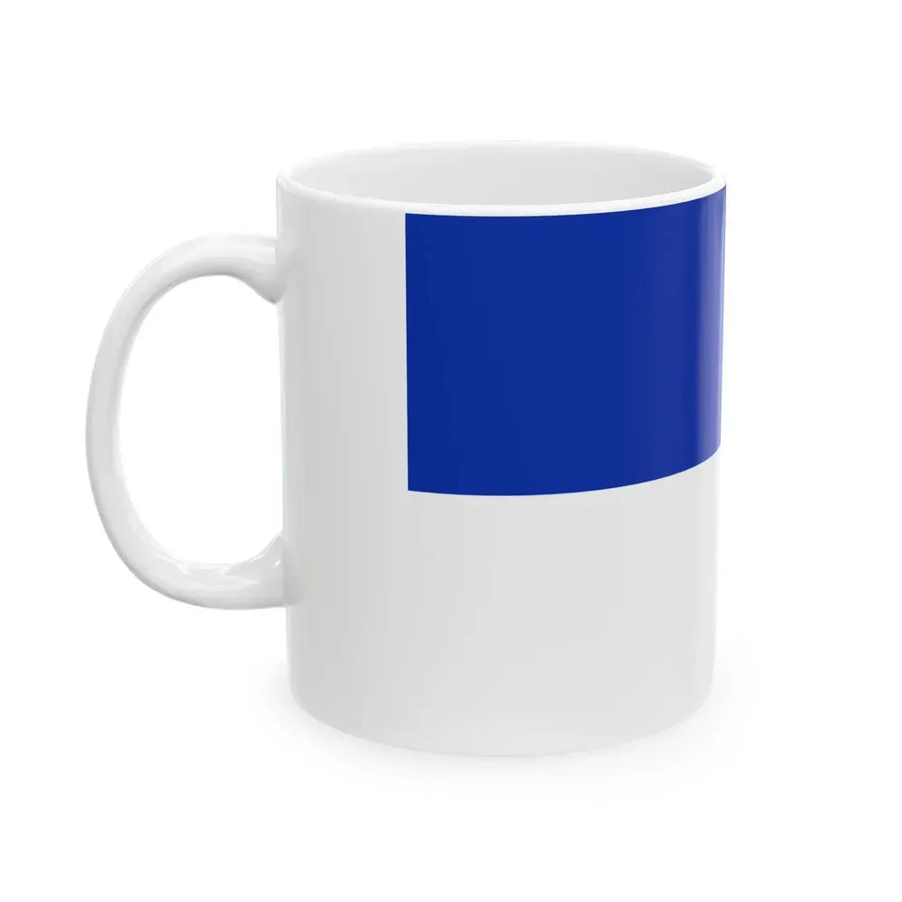 Bandera de Santo Domingo Costa Rica (Costa Rica) White Coffee Mug - Go Mug Yourself