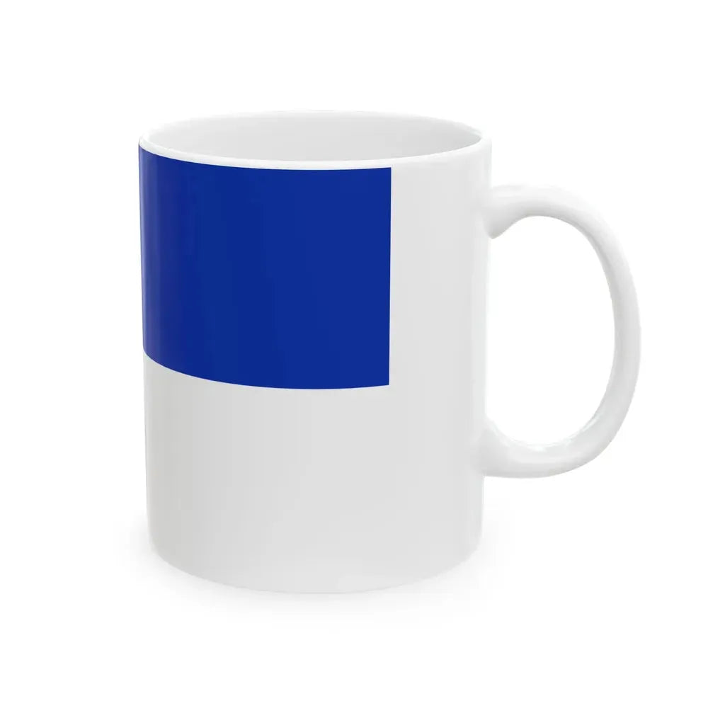 Bandera de Santo Domingo Costa Rica (Costa Rica) White Coffee Mug - Go Mug Yourself