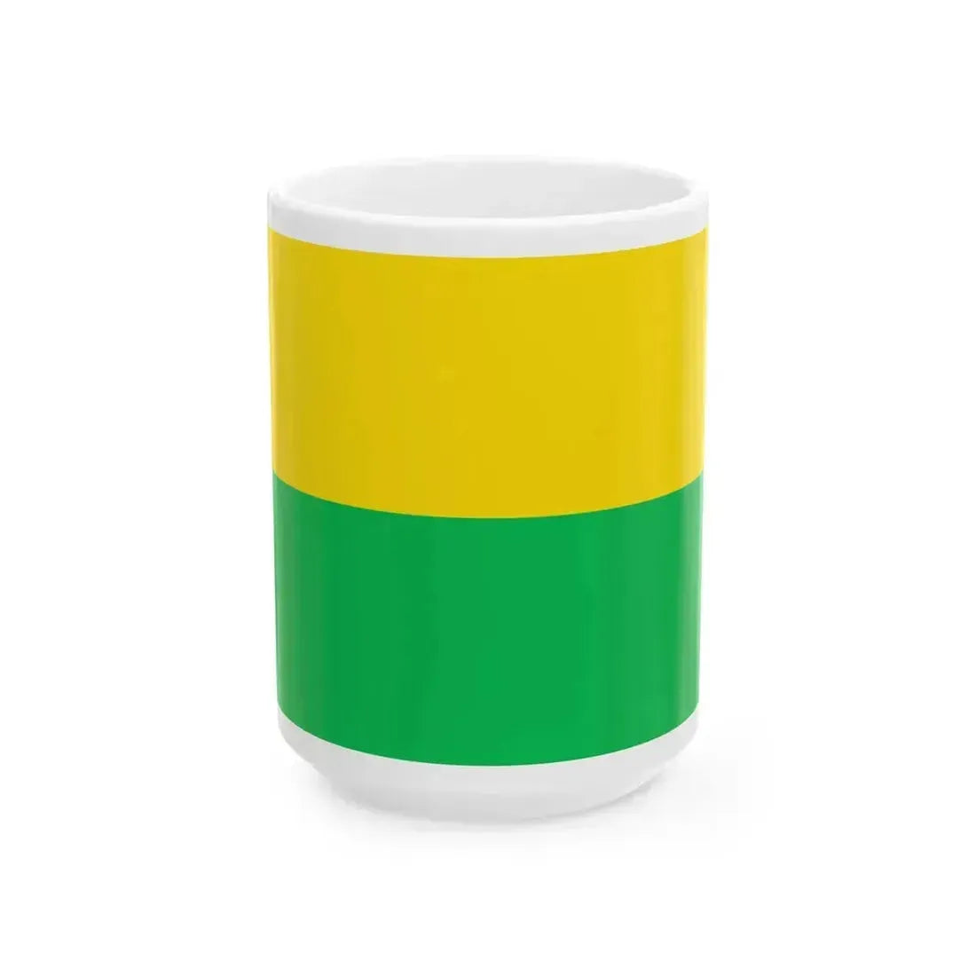 Bandera de Siquirres (Costa Rica) White Coffee Mug 15oz - Go Mug Yourself
