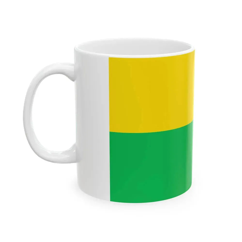 Bandera de Siquirres (Costa Rica) White Coffee Mug - Go Mug Yourself