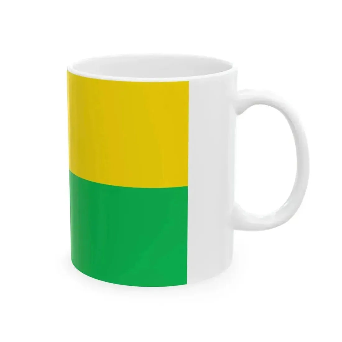 Bandera de Siquirres (Costa Rica) White Coffee Mug - Go Mug Yourself