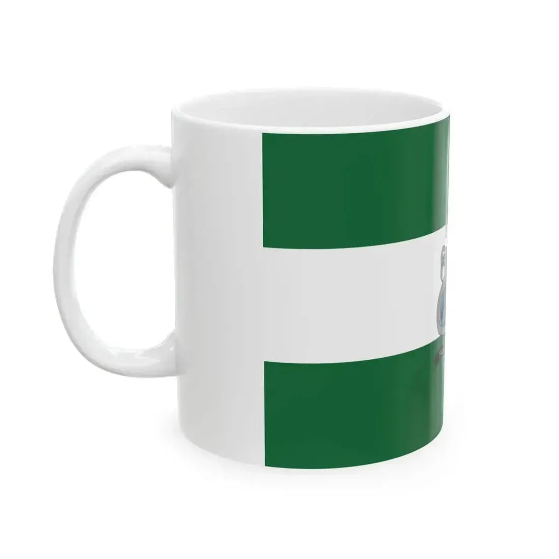 Bandera de Talanga (Honduras) White Coffee Mug - Go Mug Yourself
