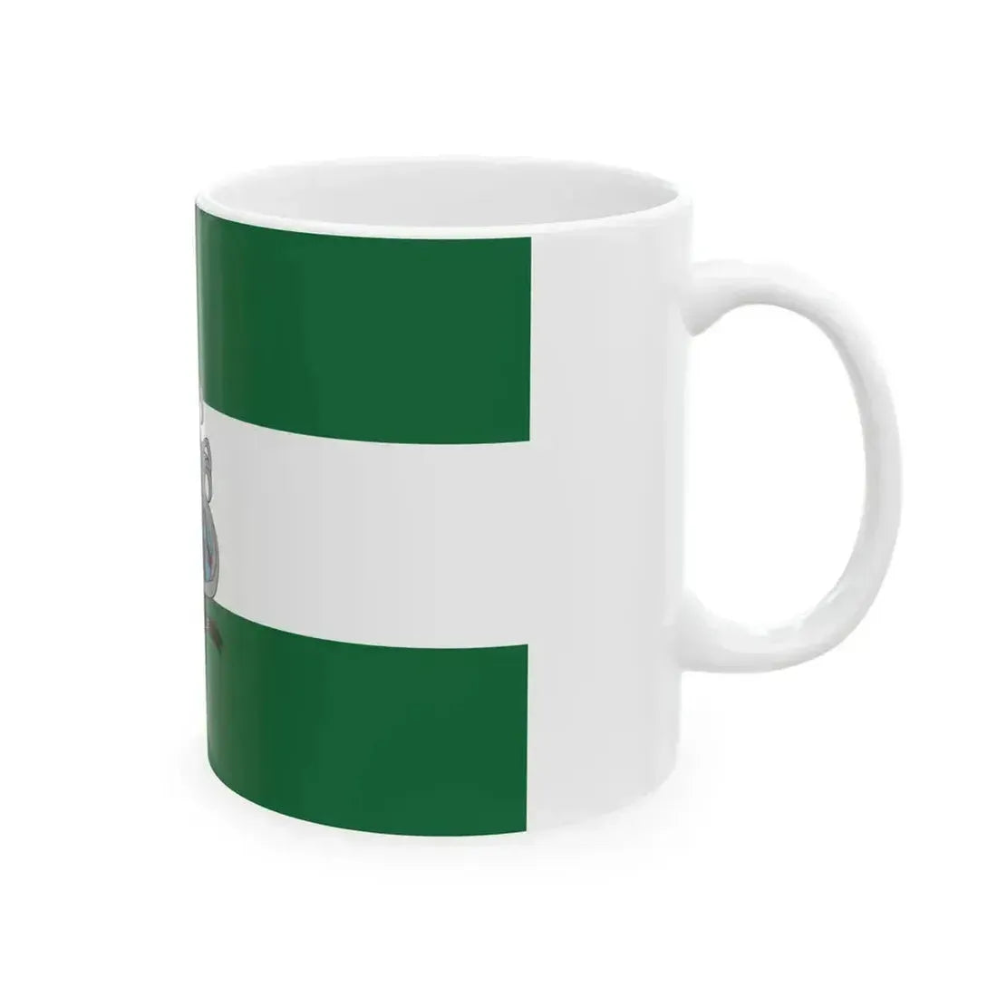 Bandera de Talanga (Honduras) White Coffee Mug - Go Mug Yourself