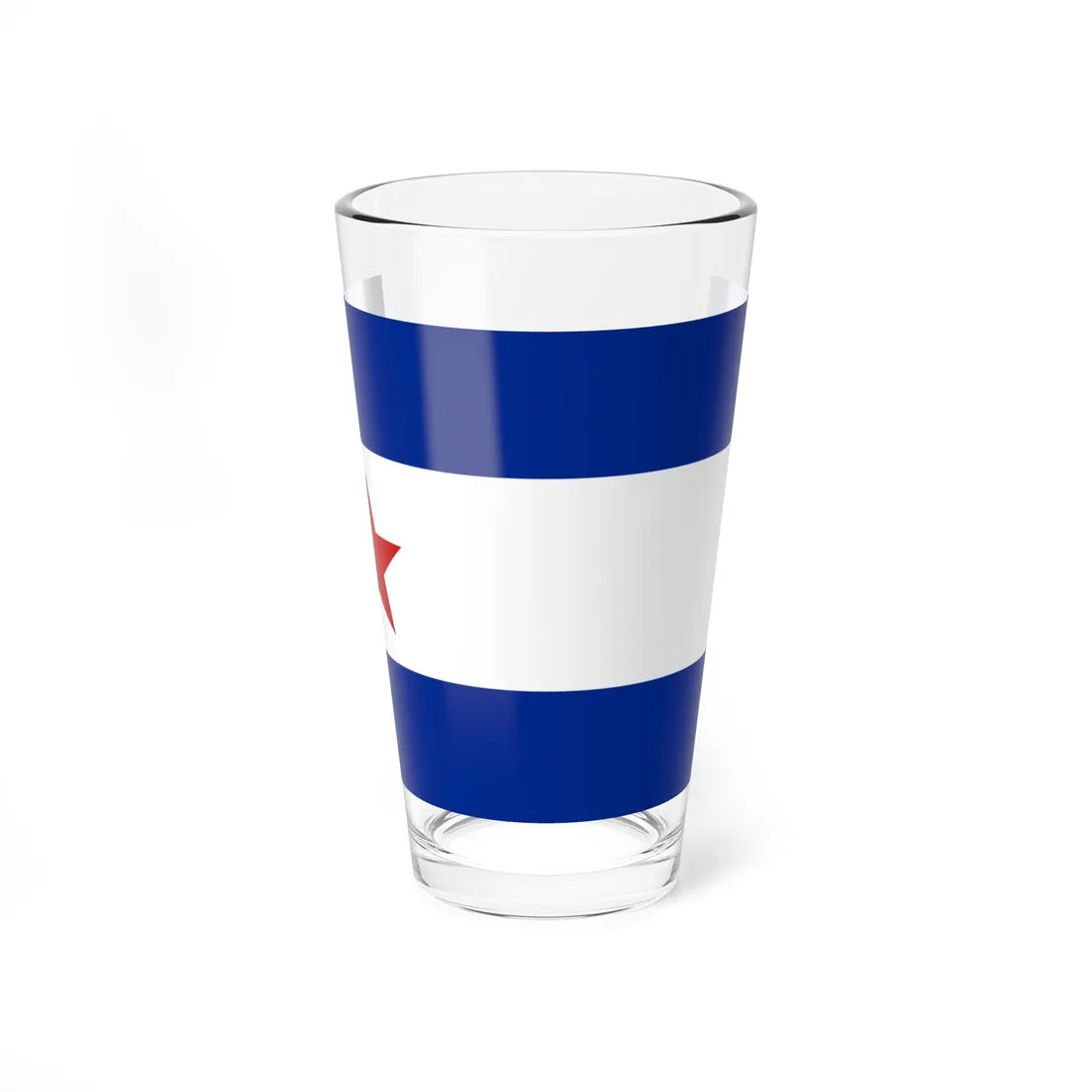 Bandera de Trinidad Cuba (Cuba) Pint Glass 16oz 16oz - Go Mug Yourself