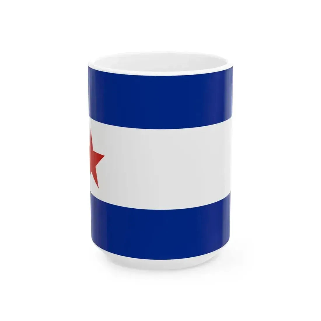 Bandera de Trinidad Cuba (Cuba) White Coffee Mug 15oz - Go Mug Yourself
