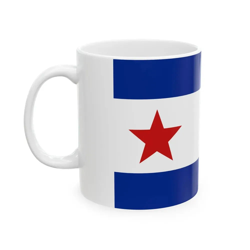 Bandera de Trinidad Cuba (Cuba) White Coffee Mug - Go Mug Yourself