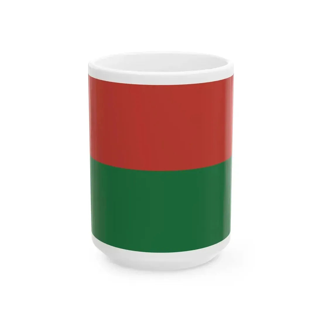 Bandera de Tucurrique Costa Rica (Costa Rica) White Coffee Mug 15oz - Go Mug Yourself