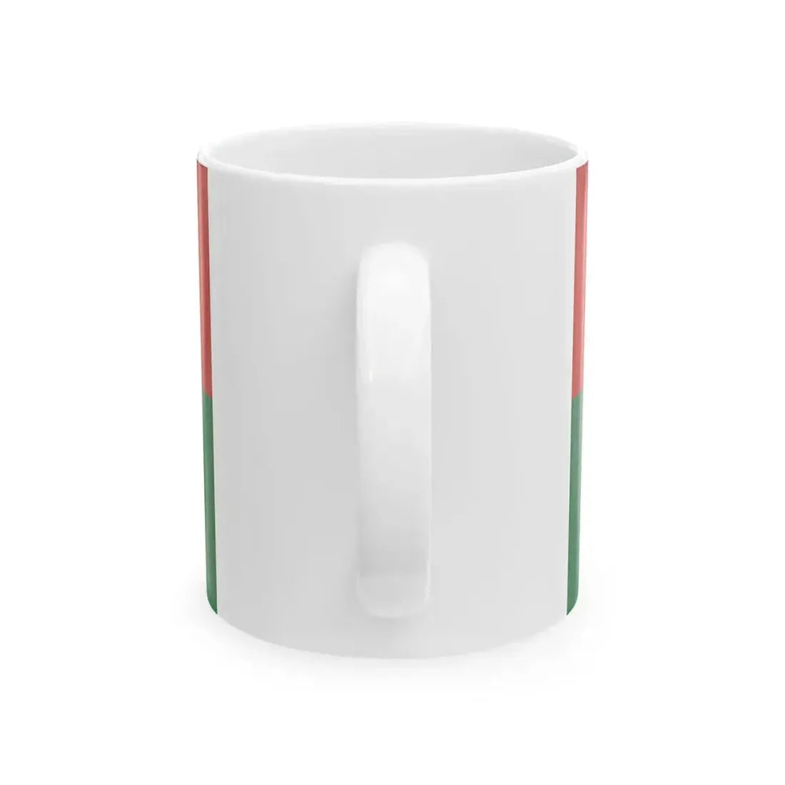 Bandera de Tucurrique Costa Rica (Costa Rica) White Coffee Mug - Go Mug Yourself