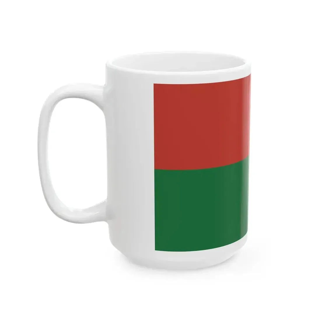 Bandera de Tucurrique Costa Rica (Costa Rica) White Coffee Mug - Go Mug Yourself