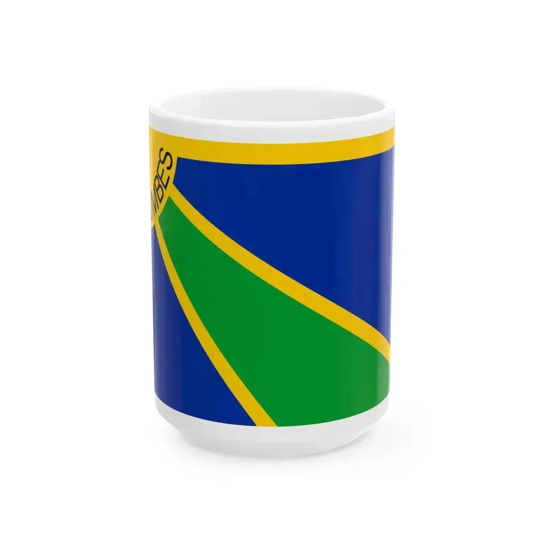 Bandera de Tumbes (Peru) White Coffee Mug 15oz - Go Mug Yourself