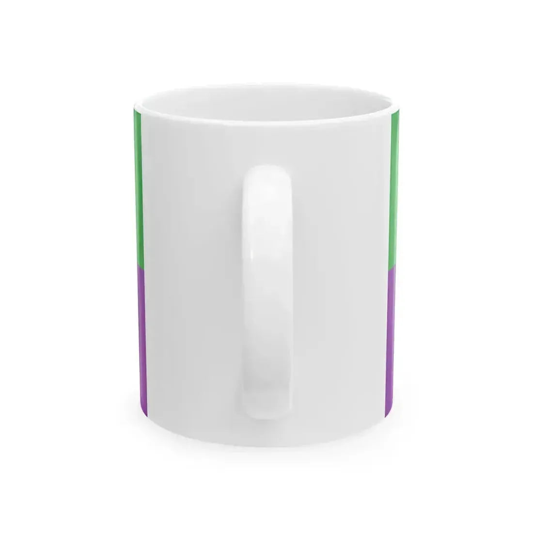 Bandera de Turrialba (Costa Rica) White Coffee Mug - Go Mug Yourself