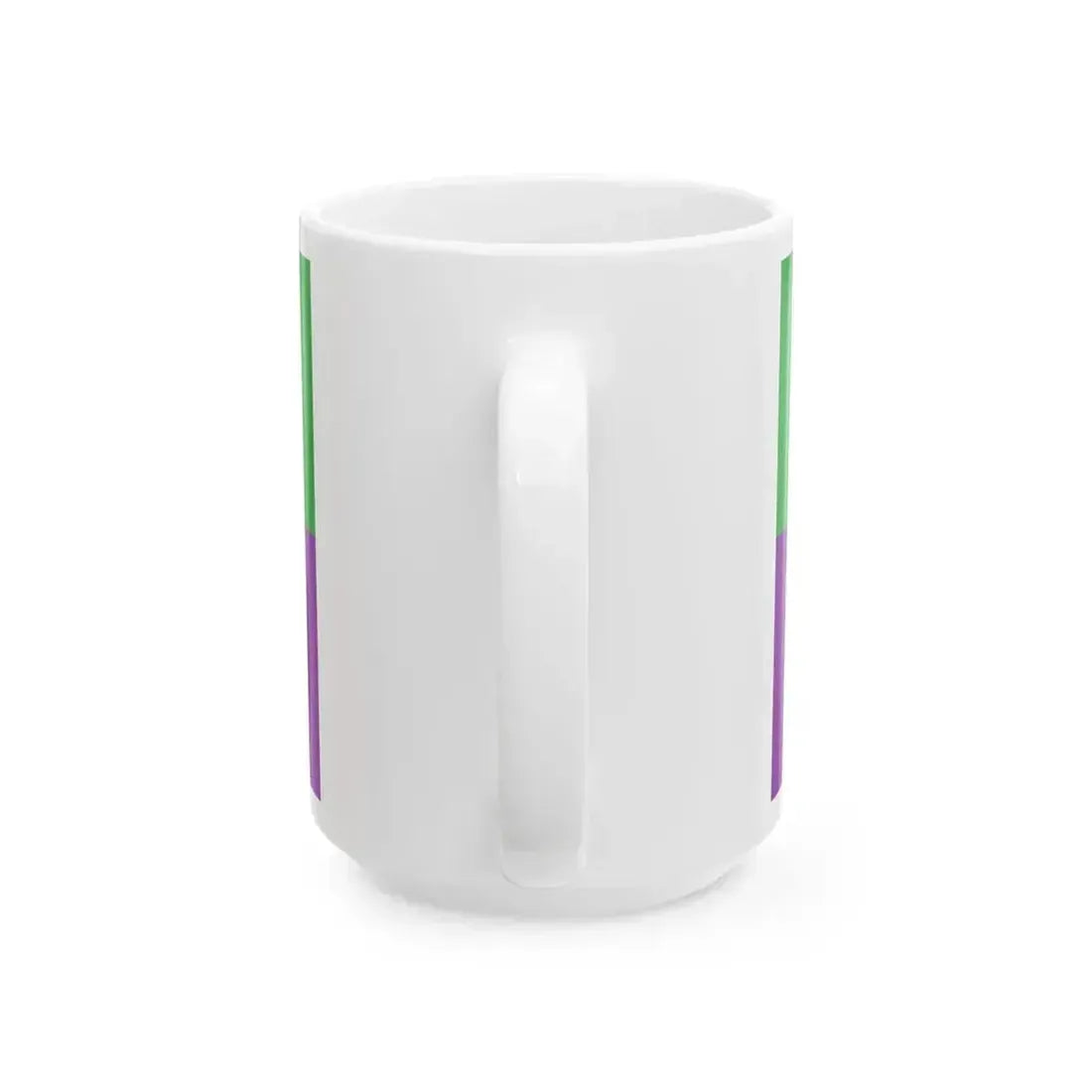 Bandera de Turrialba (Costa Rica) White Coffee Mug - Go Mug Yourself