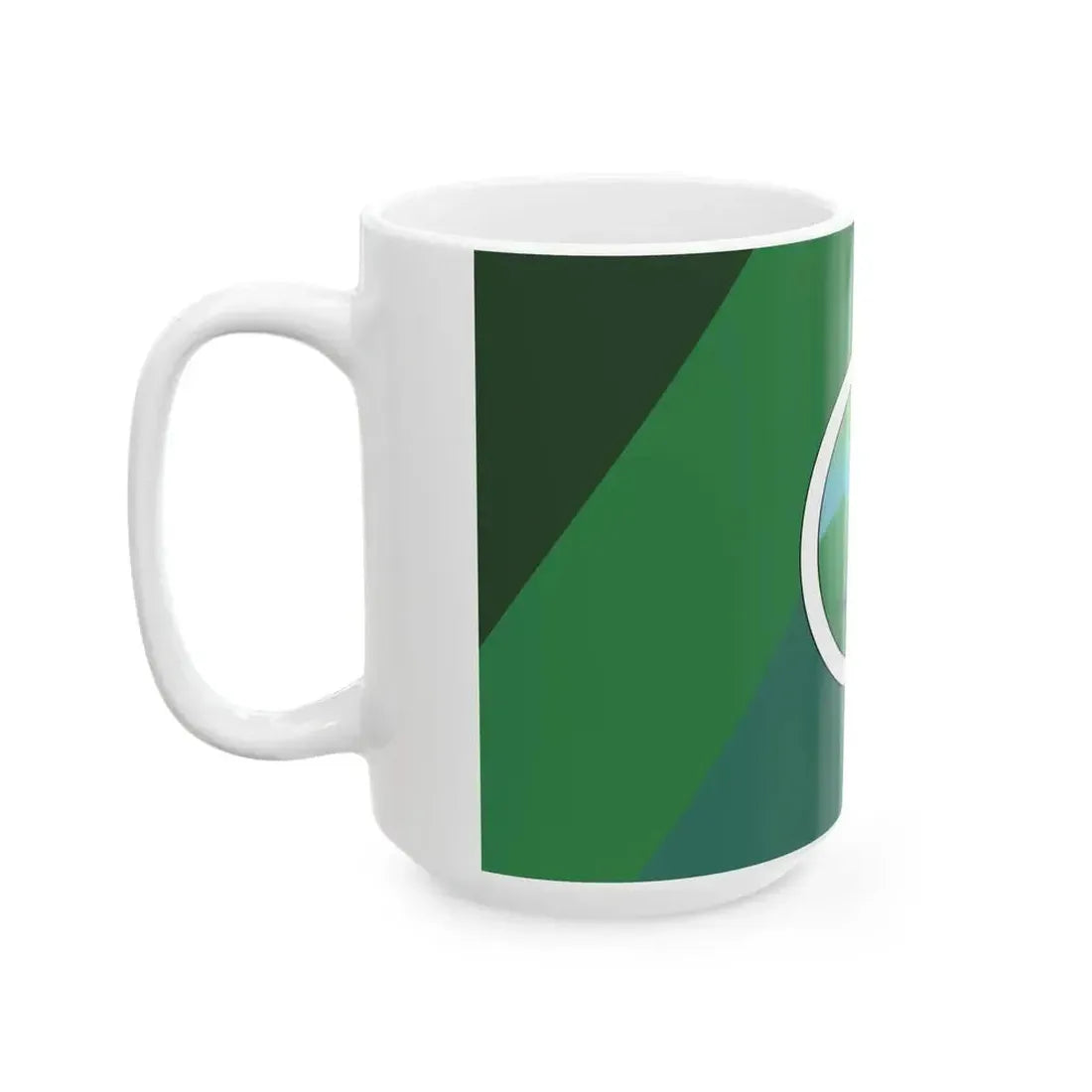Bandera de Turrubares Costa Rica (Costa Rica) White Coffee Mug - Go Mug Yourself