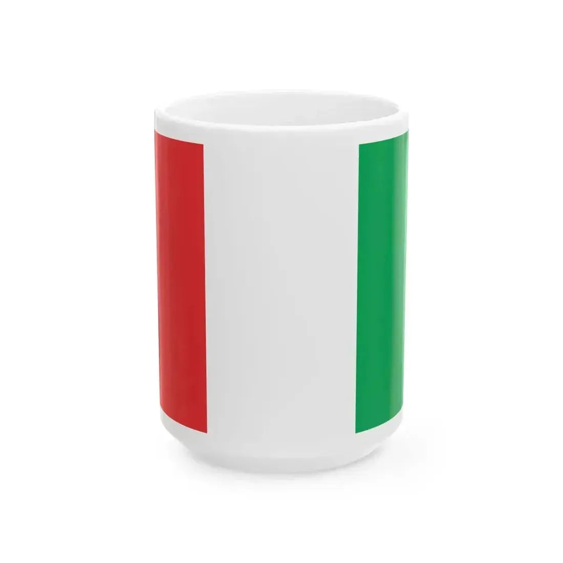 Bandera de Ucayali Uso civil (Peru) White Coffee Mug 15oz - Go Mug Yourself