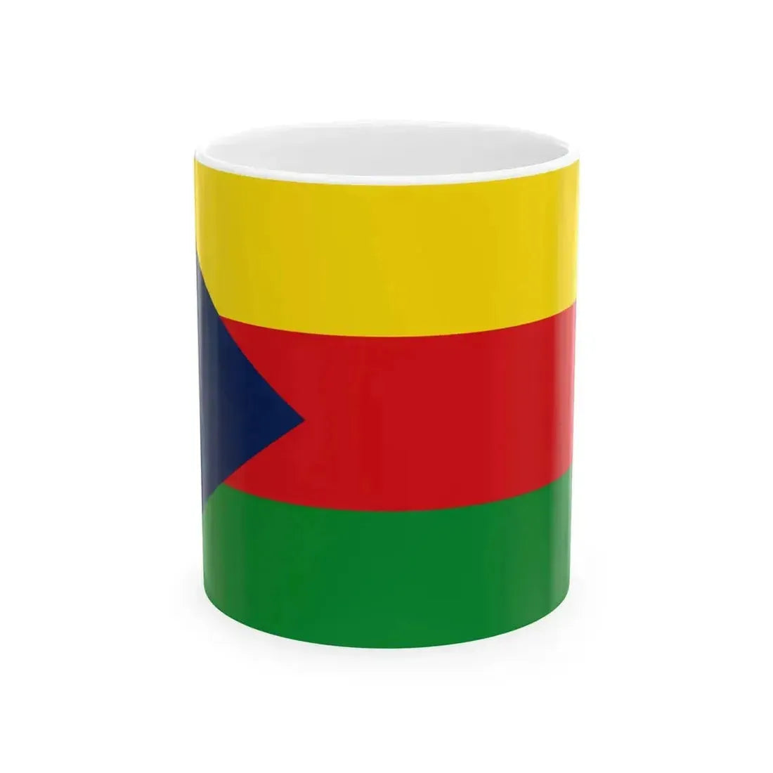 Bandera de Upala (Costa Rica) White Coffee Mug 11oz - Go Mug Yourself