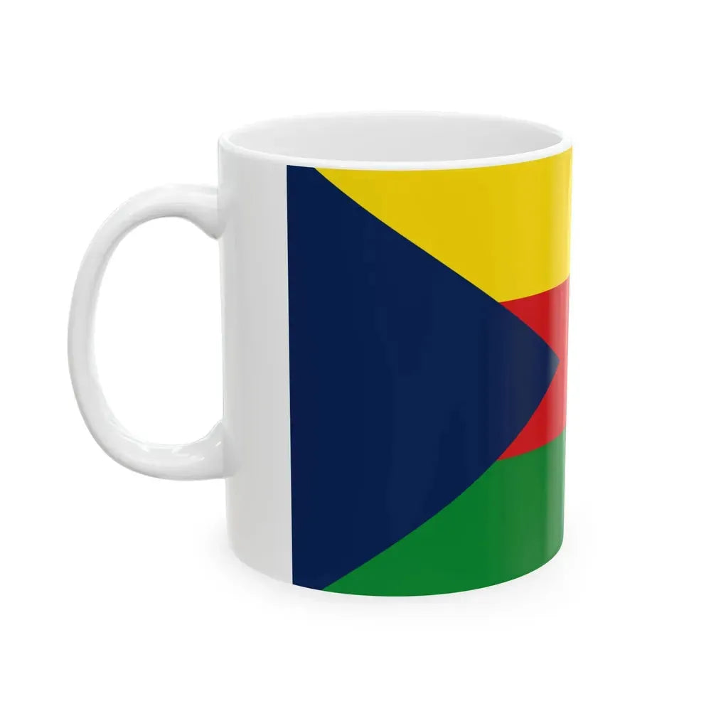 Bandera de Upala (Costa Rica) White Coffee Mug - Go Mug Yourself