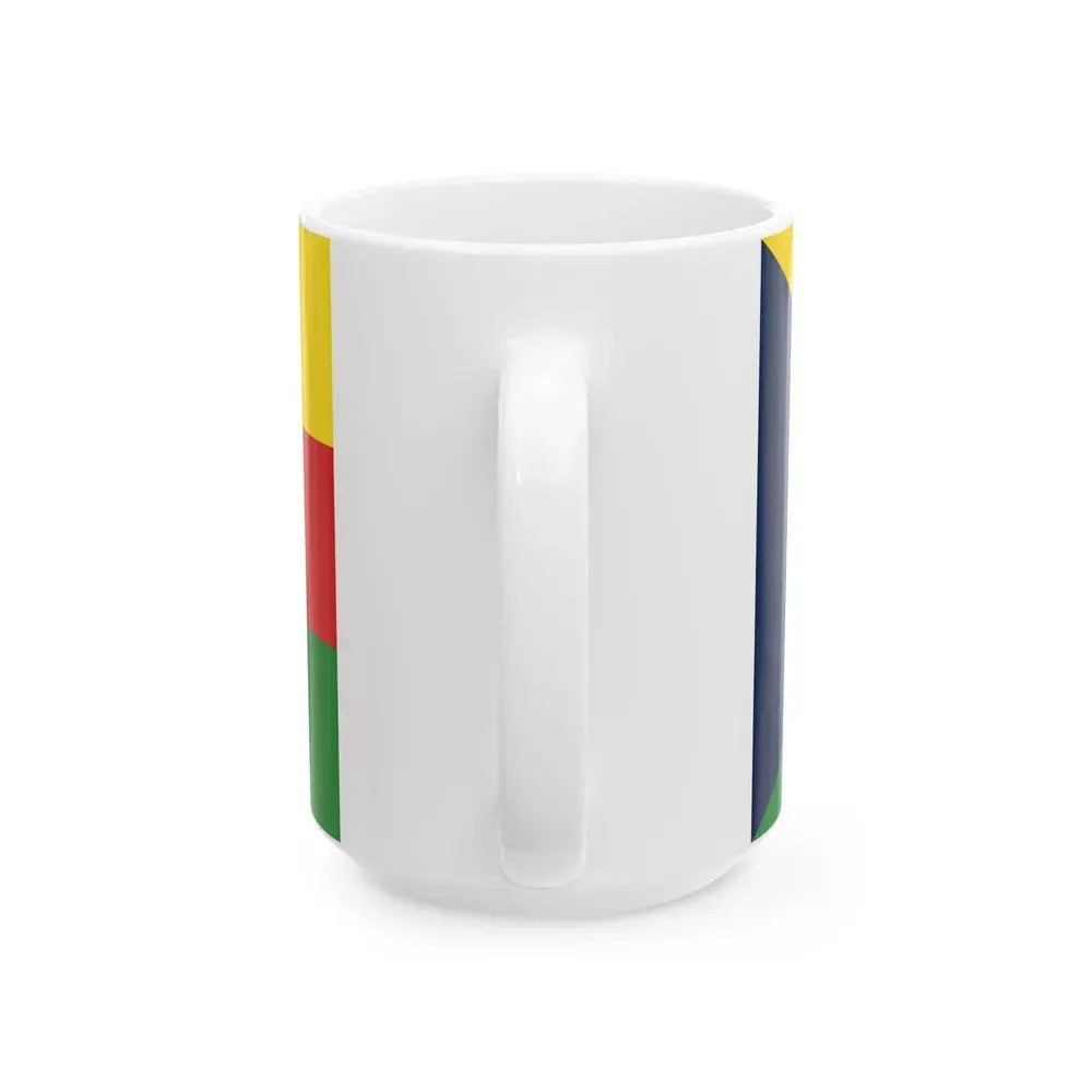 Bandera de Upala (Costa Rica) White Coffee Mug - Go Mug Yourself