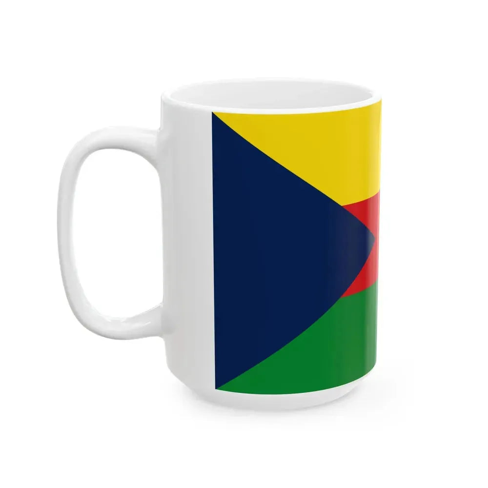 Bandera de Upala (Costa Rica) White Coffee Mug - Go Mug Yourself