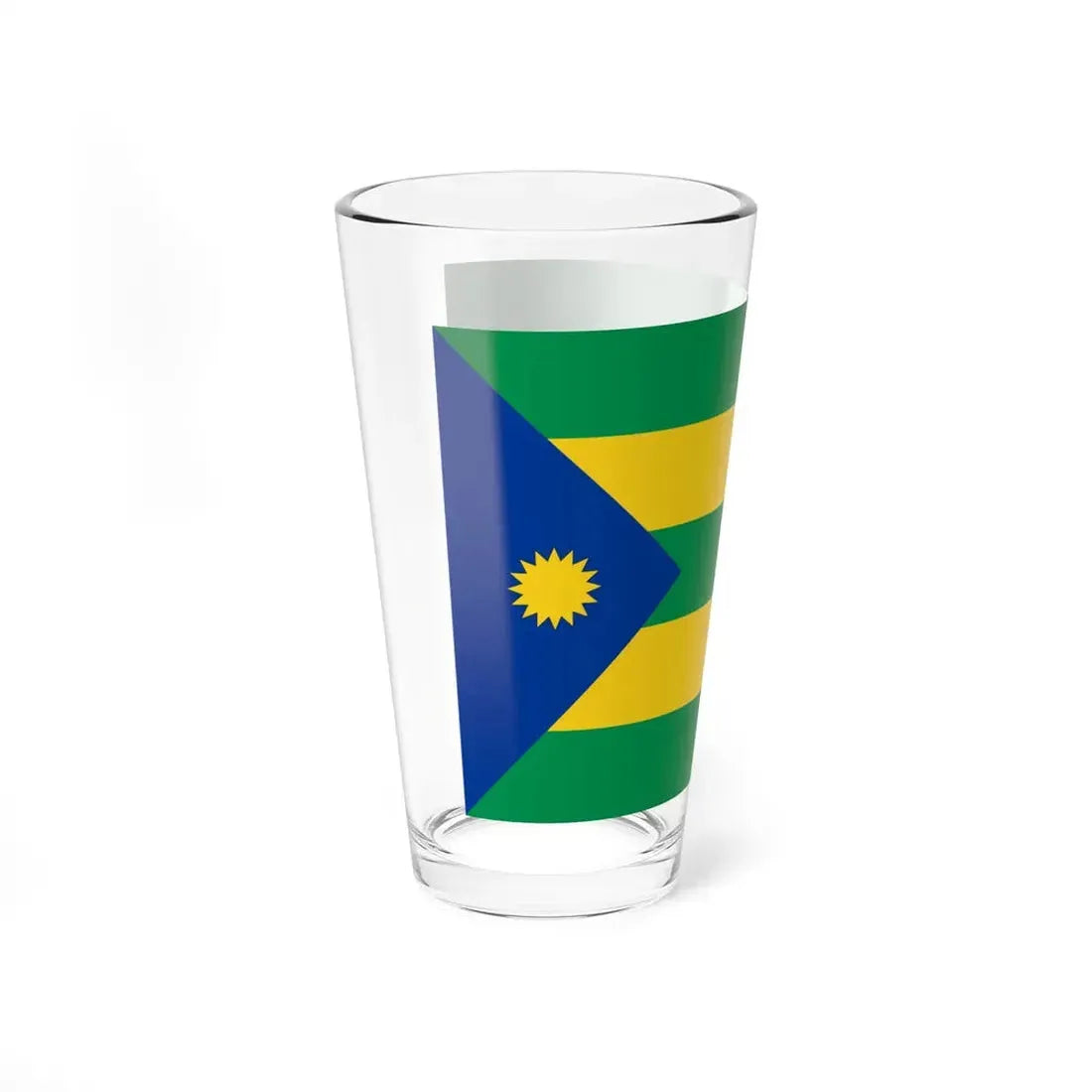 Bandera de Valencia (Ecuador) Pint Glass 16oz - Go Mug Yourself